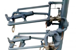 Loading Arm is a specialized equipment used in the fluid loading and unloading process of the petrochemical industry, also known as a fluid loading and unloading arm. It uses a rotary joint to connect with rigid pipes and elbows to achieve the transfer of liquid media between trains, truck tank cars, and storage and transportation pipelines on the wharf, replacing old-fashioned hose connections. It has high safety, flexibility, and long service life.